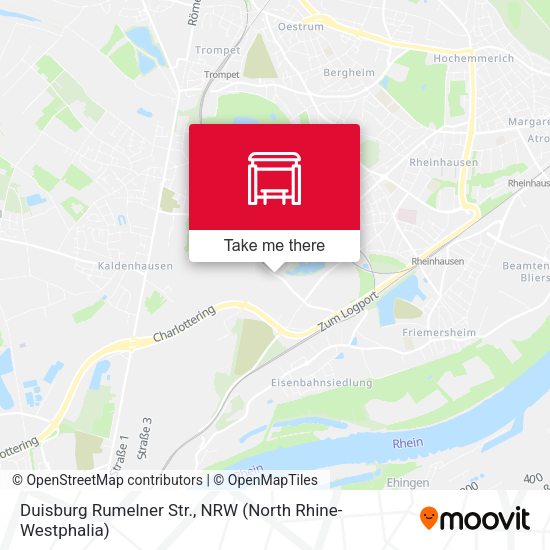 Карта Duisburg Rumelner Str.