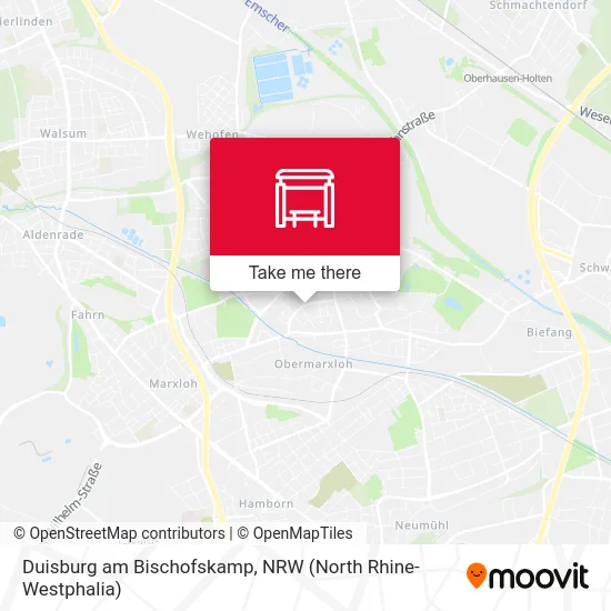 Карта Duisburg am Bischofskamp