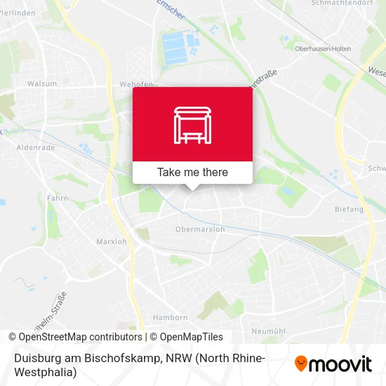 Карта Duisburg am Bischofskamp