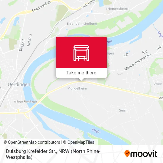 Duisburg Krefelder Str. map