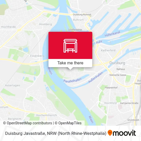 Карта Duisburg Javastraße