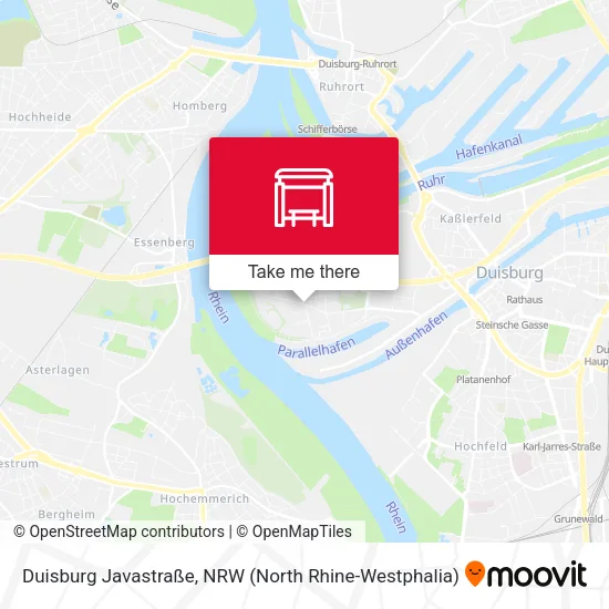 Карта Duisburg Javastraße