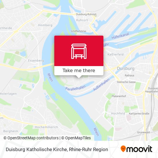 Duisburg Katholische Kirche map