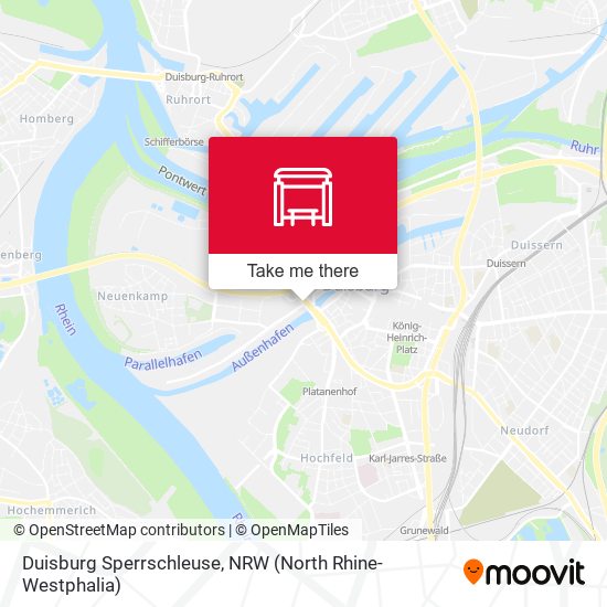 Карта Duisburg Sperrschleuse