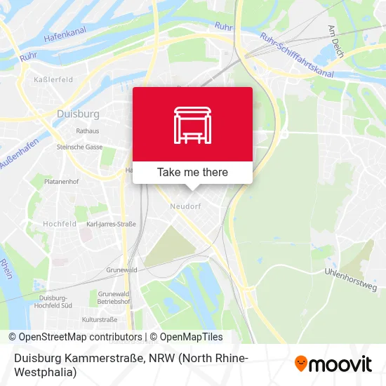 Duisburg Kammerstraße map