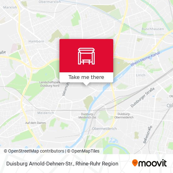 Duisburg Arnold-Dehnen-Str. map