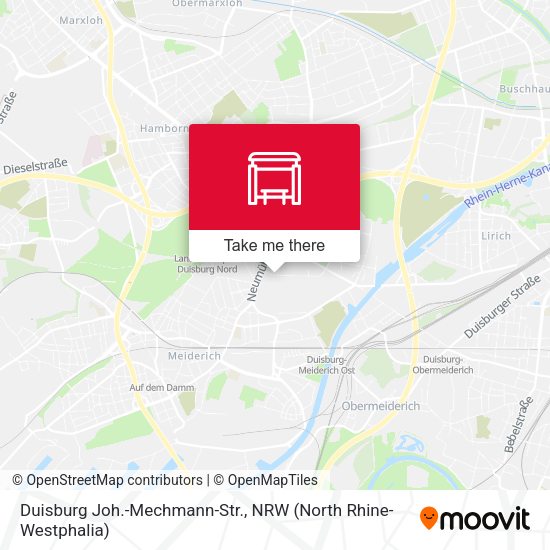 Карта Duisburg Joh.-Mechmann-Str.