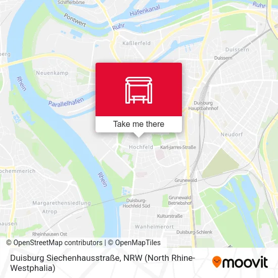 Карта Duisburg Siechenhausstraße