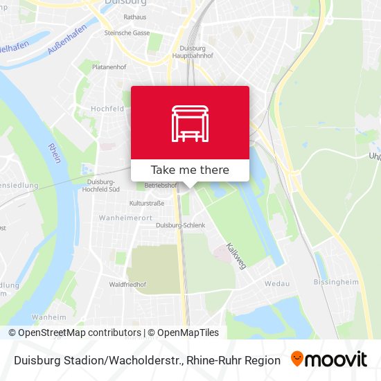 Duisburg Stadion/Wacholderstr. map