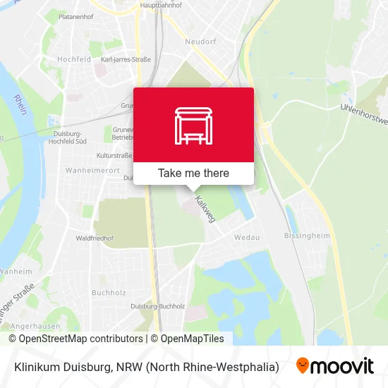 Klinikum Duisburg map
