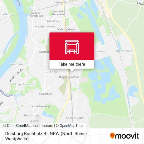 Карта Duisburg Buchholz Bf