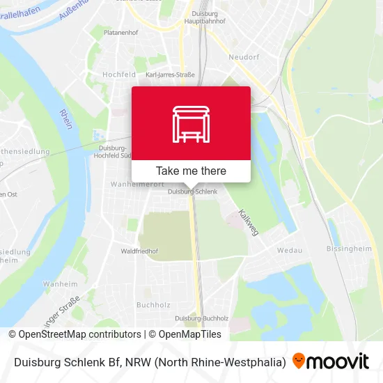 Карта Duisburg Schlenk Bf