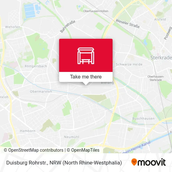 Карта Duisburg Rohrstr.