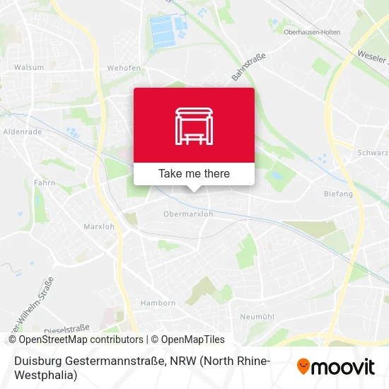 Карта Duisburg Gestermannstraße