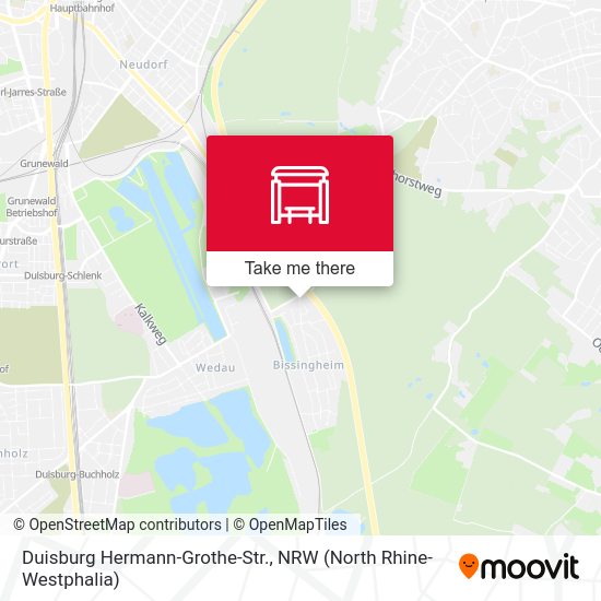 Duisburg Hermann-Grothe-Str. map