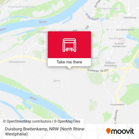 Карта Duisburg Breitenkamp