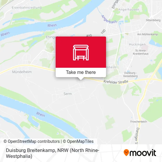 Карта Duisburg Breitenkamp