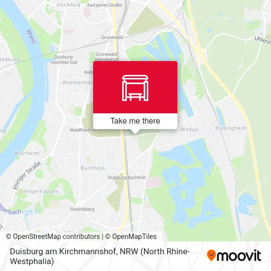 Карта Duisburg am Kirchmannshof