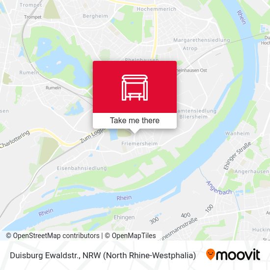Duisburg Ewaldstr. map