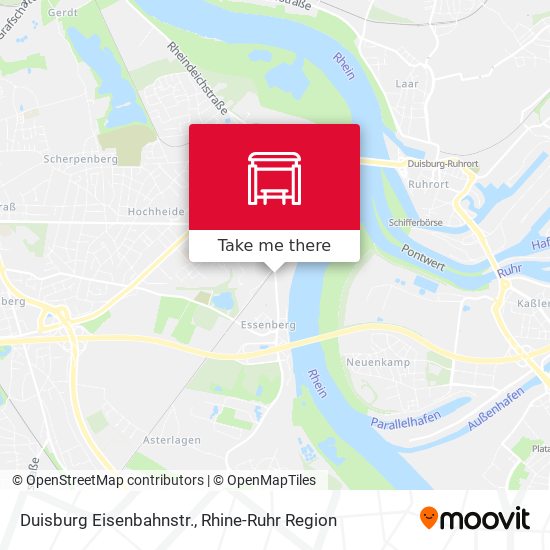 Duisburg Eisenbahnstr. map