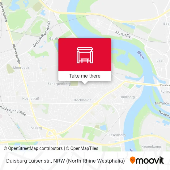 Карта Duisburg Luisenstr.