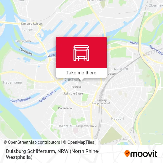 Карта Duisburg Schäferturm
