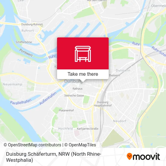Карта Duisburg Schäferturm