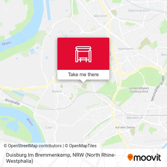Карта Duisburg Im Bremmenkamp