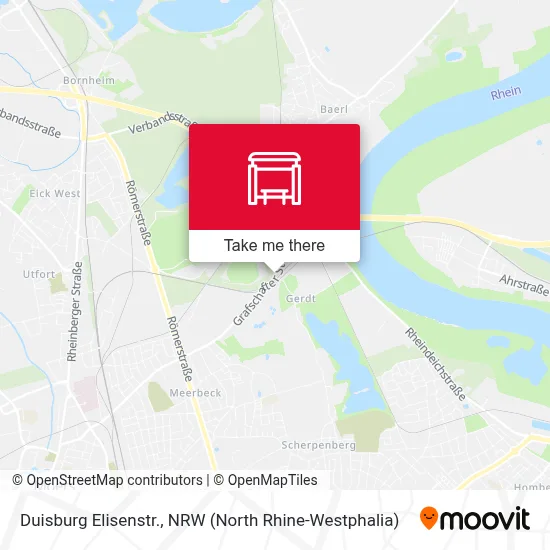 Duisburg Elisenstr. map