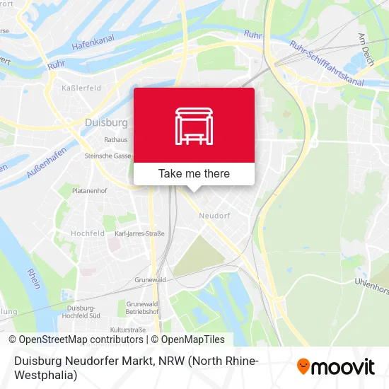 Карта Duisburg Neudorfer Markt