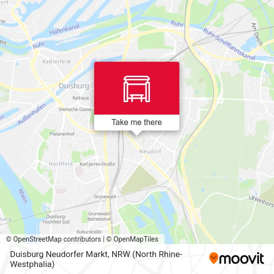 Карта Duisburg Neudorfer Markt