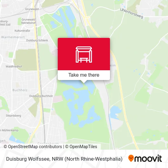 Карта Duisburg Wolfssee