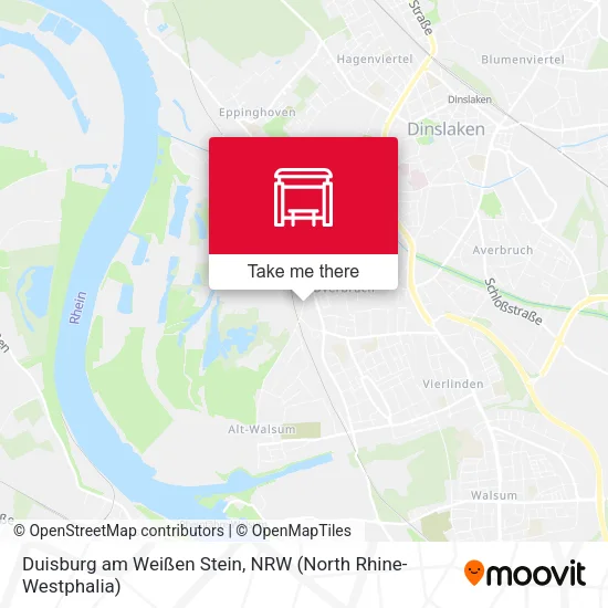 Карта Duisburg am Weißen Stein