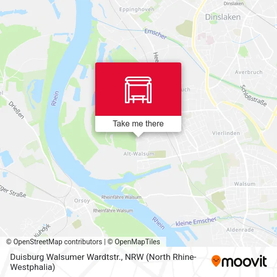 Карта Duisburg Walsumer Wardtstr.