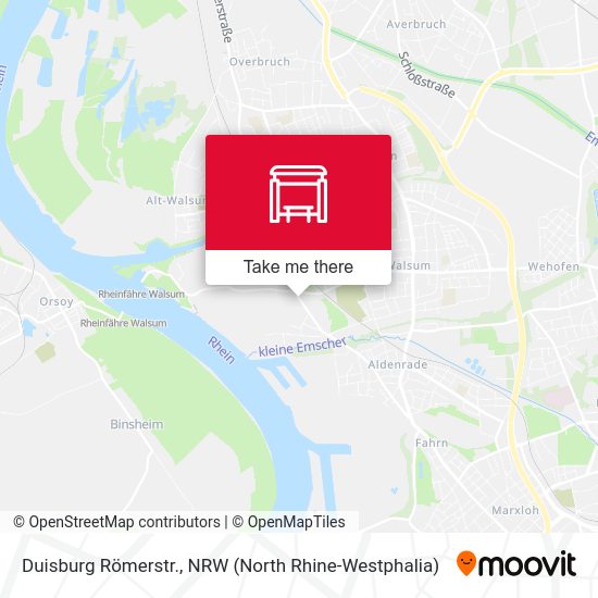 Duisburg Römerstr. map