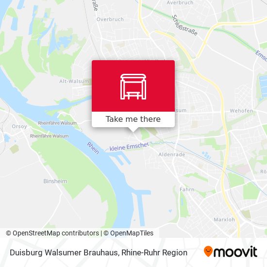Duisburg Walsumer Brauhaus map