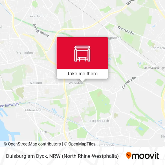 Карта Duisburg am Dyck