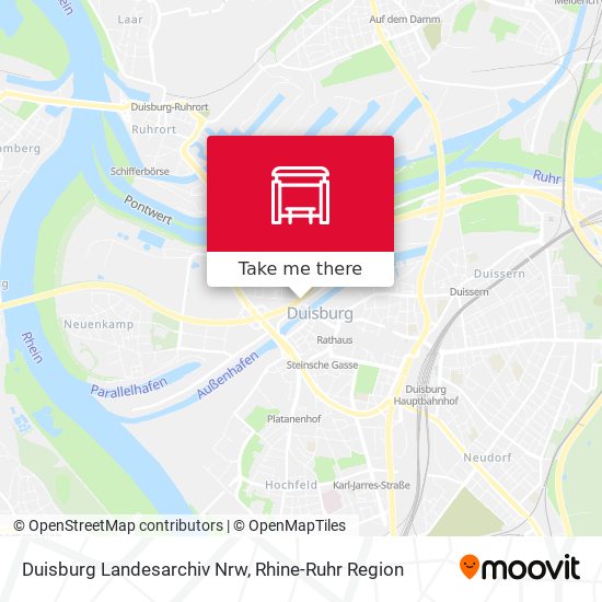 Duisburg Landesarchiv Nrw map