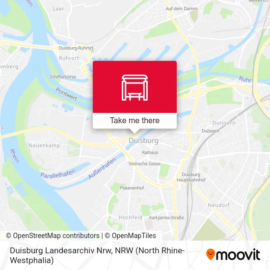 Карта Duisburg Landesarchiv Nrw
