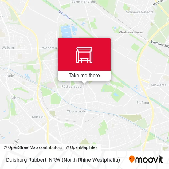 Карта Duisburg Rubbert