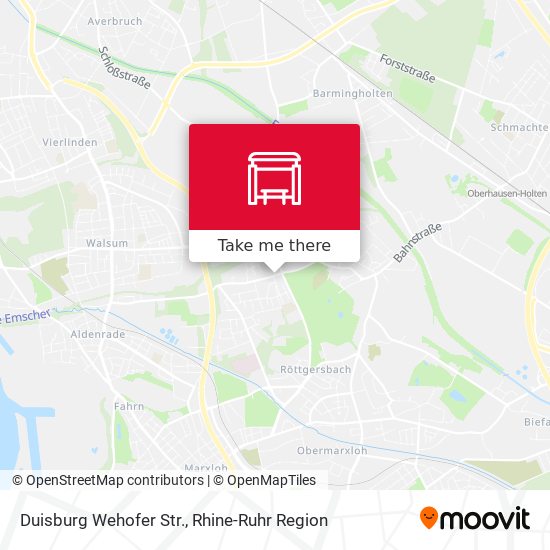 Duisburg Wehofer Str. map