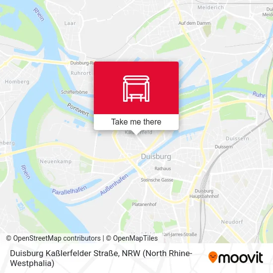 Карта Duisburg Kaßlerfelder Straße