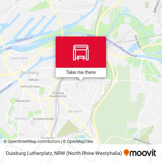 Карта Duisburg Lutherplatz