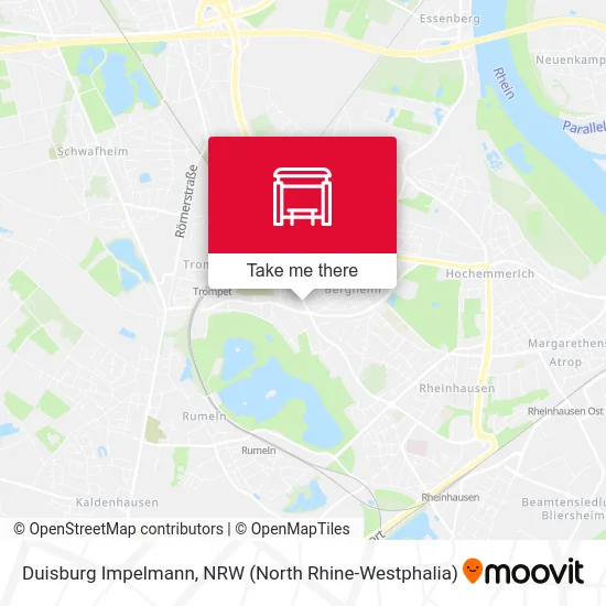 Duisburg Impelmann map