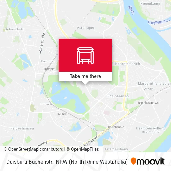 Карта Duisburg Buchenstr.