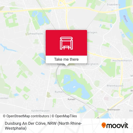 Карта Duisburg An Der Cölve