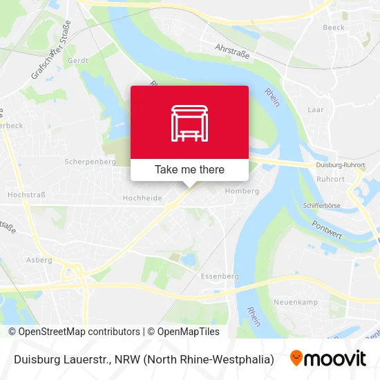 Карта Duisburg Lauerstr.
