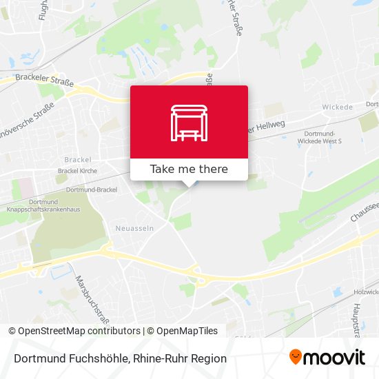 Dortmund Fuchshöhle map