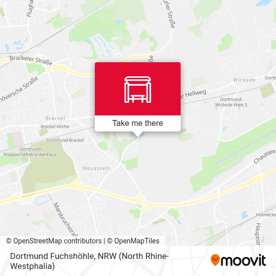 Dortmund Fuchshöhle map