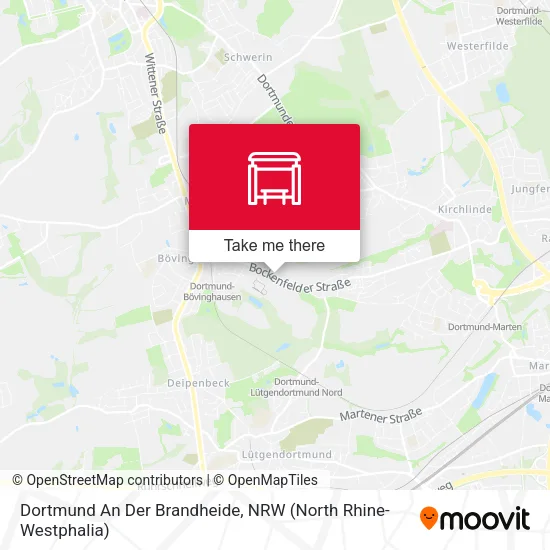 Карта Dortmund An Der Brandheide